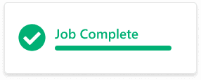 Job Complete