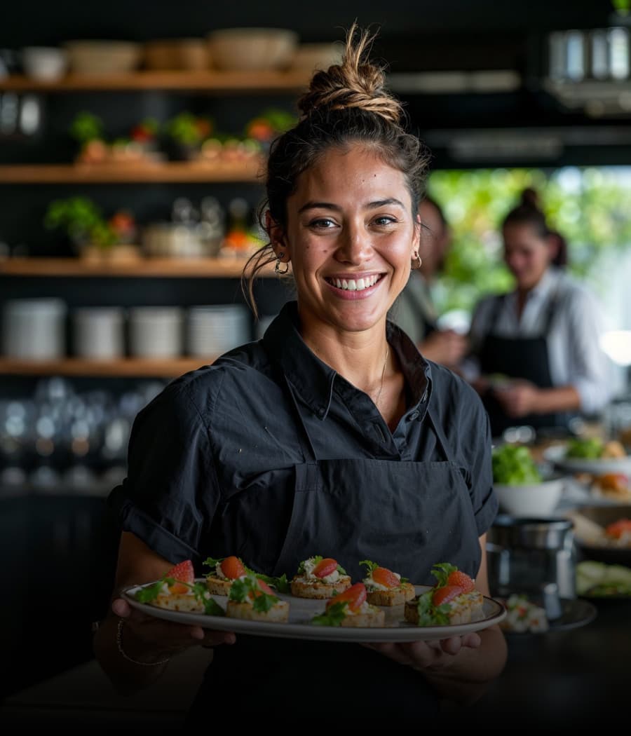 Events worker with 91% rating